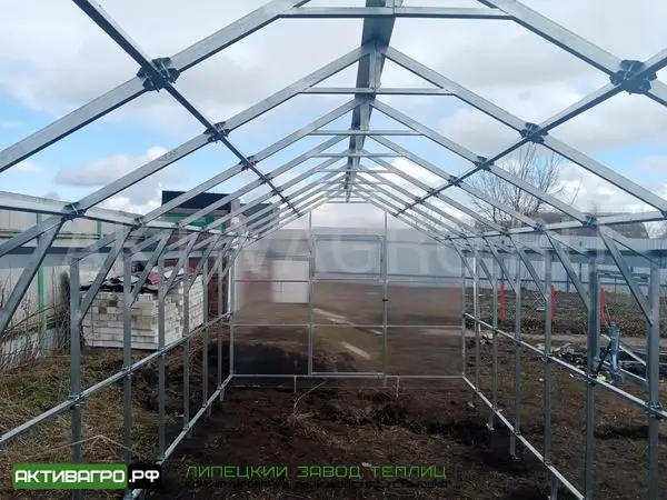 Теплица Ударница Англичанка, ширина 3 м, труба 40х20 Теплица Ударница Англичанка, ширина 3 м, труба 40х20